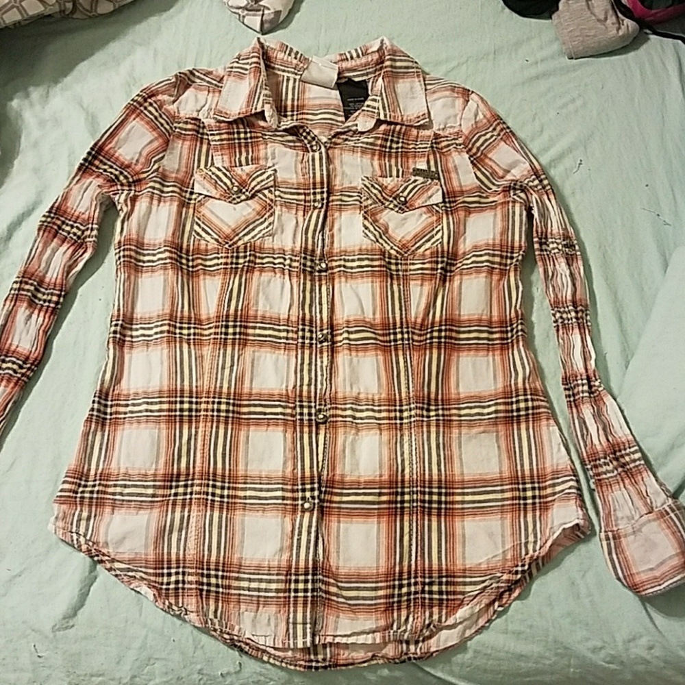 Harley Davidson button up